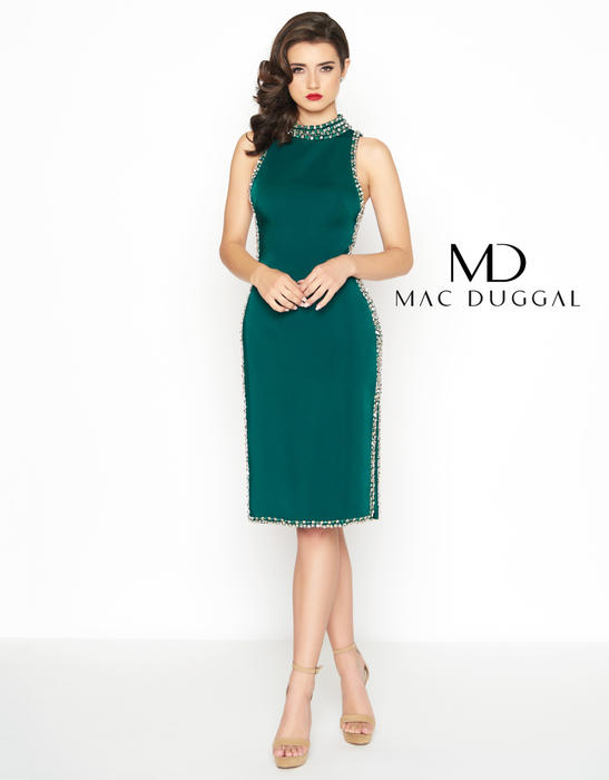 Mac Duggal Black White Red