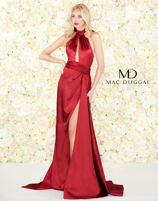 Mac Duggal Black White Red